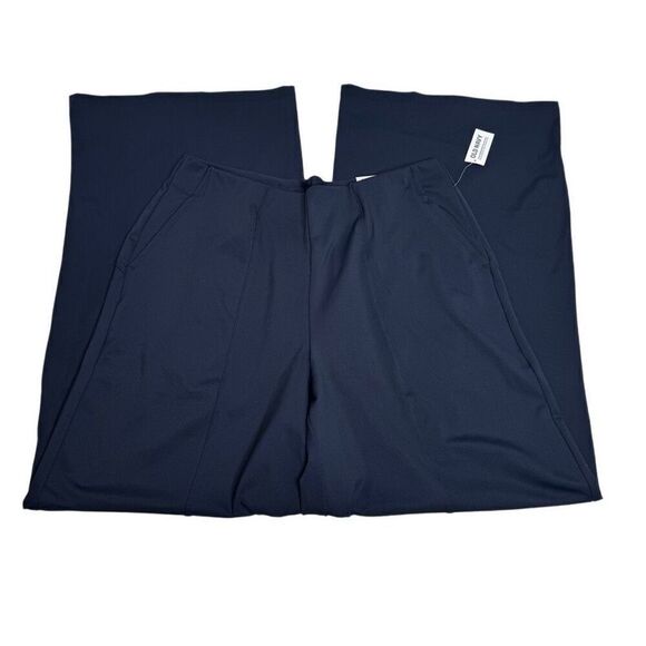 Old Navy NWT navy blue wide leg power soft leggings size L - Picture 7 of 16